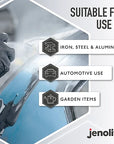 JENOLITE Spray Apprêt Antirouille | 400ml | Apprêt Métal Haute Performance | Protection Contre la Rouille & Corrosion | Idéal pour Voitures, Radiateurs, Meubles de Jardin & plus
