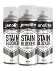 JENOLITE Apprêt Anti-Taches en Spray Blanc | 400ml | Bloque les taches instantanément | Résistant à l’humidité et moisissure | Sous-couche peinture murs et plafonds