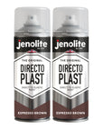 JENOLITE Directoplast Peinture en aérosol brillante | 400 ml | Peinture en aérosol multi-surfaces | Pour tous types de plastique | Aucun apprêt requis