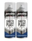 JENOLITE Directoplast Peinture en aérosol brillante | 400 ml | Peinture en aérosol multi-surfaces | Pour tous types de plastique | Aucun apprêt requis