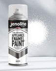 JENOLITE Peinture émaillée pour appareils | Actualiser et restaurer les appareils | Idéal pour les réfrigérateurs, congélateurs et machines à laver | 400ml