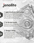 JENOLITE Belt Slip - 400 ml - Spray adhésif antidérapant (à utiliser sur les courroies de ventilateur et toutes les machines entraînées par courroie)