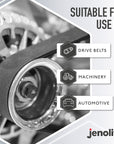 JENOLITE Belt Slip - 400 ml - Spray adhésif antidérapant (à utiliser sur les courroies de ventilateur et toutes les machines entraînées par courroie)