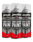JENOLITE Peinture en Spray pour Étriers de Frein | 400ml | Peinture de Restauration pour Freins et Étriers | Finition Durable, Résistante à la Chaleur et à l'Essence