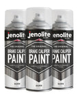 JENOLITE Peinture en Spray pour Étriers de Frein | 400ml | Peinture de Restauration pour Freins et Étriers | Finition Durable, Résistante à la Chaleur et à l'Essence