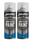 JENOLITE Peinture en Spray pour Étriers de Frein | 400ml | Peinture de Restauration pour Freins et Étriers | Finition Durable, Résistante à la Chaleur et à l'Essence