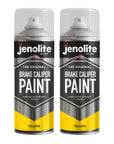JENOLITE Peinture en Spray pour Étriers de Frein | 400ml | Peinture de Restauration pour Freins et Étriers | Finition Durable, Résistante à la Chaleur et à l'Essence