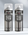 JENOLITE Back to Black Bumper & Trim | Restaure et protège | Idéal pour les pare-chocs, garnitures et caoutchouc | 500 ml