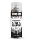 JENOLITE Directorust Bombe de Peinture pour Barbecue et Poêle, Peinture Haute Température jusqu’à 650°C, Aérosol Thermique pour BBQ, Braséro, Cheminée, Radiateurs, Automobiles I 400 ml