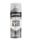 JENOLITE Peinture en aérosol pour verre givré | OPAQUE | Spray semi-transparent pour fenêtres et portes | Finition mate | Pour plus de confidentialité | 400 ml
