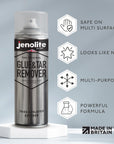 JENOLITE Colle & Goudron Remover Aérosol | Résidus d'insectes et de sève | Utilisation sur Les véhicules et Autour de la Maison | 500ml