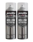 JENOLITE Spray cire creuse | ANTIRouille | 500 ml | Paille d'extension et buse 600mm | Idéal pour portes de voiture, panneaux, sections en caisson | Tue-rouille auto-scellant