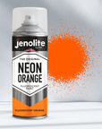JENOLITE Peinture en spray fluorescente néon – 400 ml – peinture haute visibilité de haute qualité pour diverses surfaces