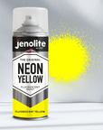 JENOLITE Peinture en spray fluorescente néon – 400 ml – peinture haute visibilité de haute qualité pour diverses surfaces