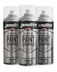 JENOLITE Dissolvant de peinture en aérosol de résistance industrielle | Utilisation sur bois, métal, brique, béton – Peintures, vernis, laques, adhésifs | 400 ml