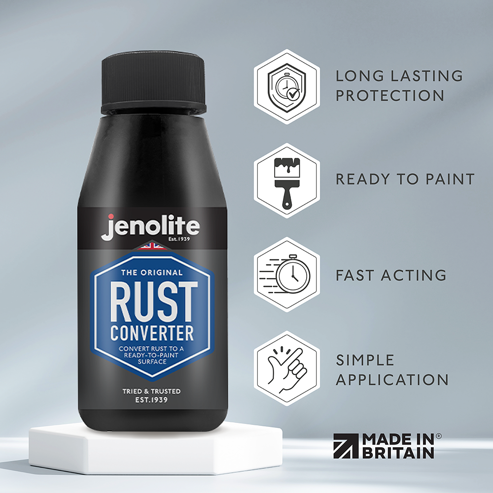 Liquide convertisseur de rouille Jenolite.FR Liquide convertisseur de rouille Jenolite.FR