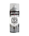 JENOLITE Apprêt universel auto-mordançant Peinture en aérosol | GRIS | Apprêt haute performance pour surfaces difficiles | Aluminium, acier galvanisé, plastique GRP inoxydable acier | 400ml
