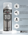 JENOLITE Spray Cire Antirouille Transparent | 500ml | Protection Rouille pour Voitures, Motos, Utilitaires | Idéal comme Sous-Couche Antirouille Auto
