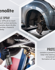 JENOLITE Spray Cire Antirouille Transparent | 500ml | Protection Rouille pour Voitures, Motos, Utilitaires | Idéal comme Sous-Couche Antirouille Auto