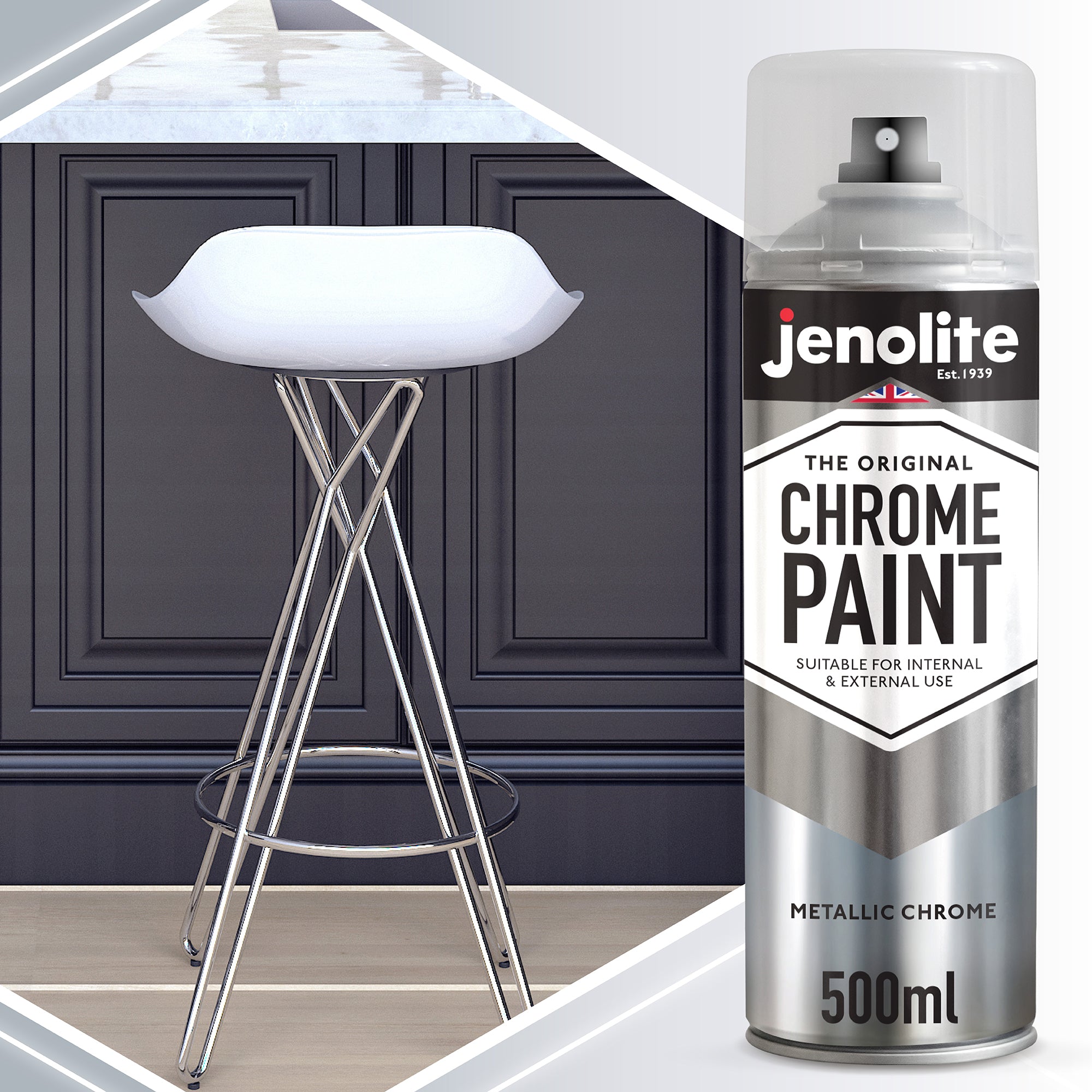 Peinture chromée | Peinture en aérosol 400 ml 