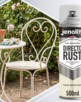 JENOLITE Directorust Peinture en aérosol finition satinée | 500ml | Peinture antirouille pour métal | Peinture en aérosol multi-surfaces : métal, bois, plastique (Copy)