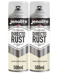 JENOLITE Directorust Peinture en aérosol finition satinée | 500ml | Peinture antirouille pour métal | Peinture en aérosol multi-surfaces : métal, bois, plastique (Copy)
