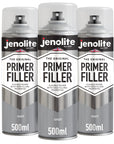 JENOLITE Peinture d'apprêt de remplissage en aérosol | GRIS | 500ml