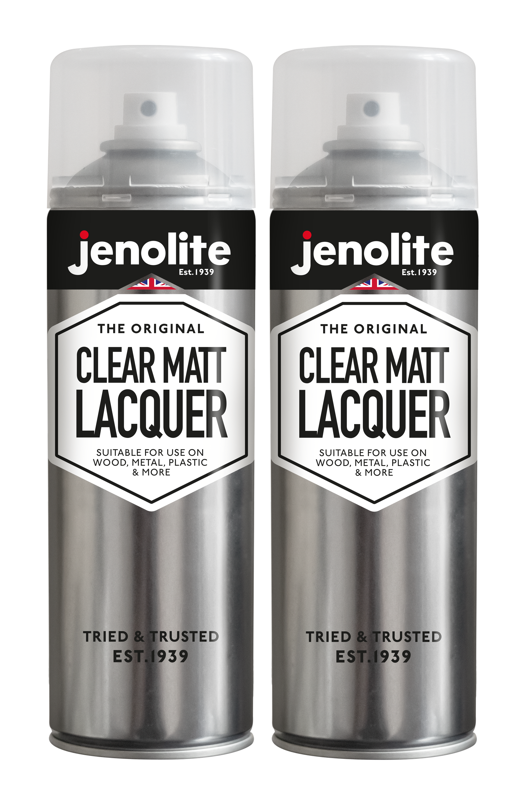 JENOLITE Laque Transparente | FINITION CRISTALLINE | 500ml | Scelle, protège et améliore | Multi-surfaces | Résistant aux UV et non jaunissant | Coffre-fort intérieur et extérieur