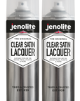JENOLITE Laque Transparente | FINITION CRISTALLINE | 500ml | Scelle, protège et améliore | Multi-surfaces | Résistant aux UV et non jaunissant | Coffre-fort intérieur et extérieur