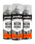 JENOLITE Peinture en spray fluorescente néon – 400 ml – peinture haute visibilité de haute qualité pour diverses surfaces