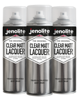 JENOLITE Laque Transparente | FINITION CRISTALLINE | 500ml | Scelle, protège et améliore | Multi-surfaces | Résistant aux UV et non jaunissant | Coffre-fort intérieur et extérieur