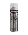 JENOLITE Bombe de peinture galvanisée au zinc brillant | Apprêt et couche de finition tout-en-un | Idéal pour les coupes et les soudures | 500 ml (protection contre la rouille et la corrosion)