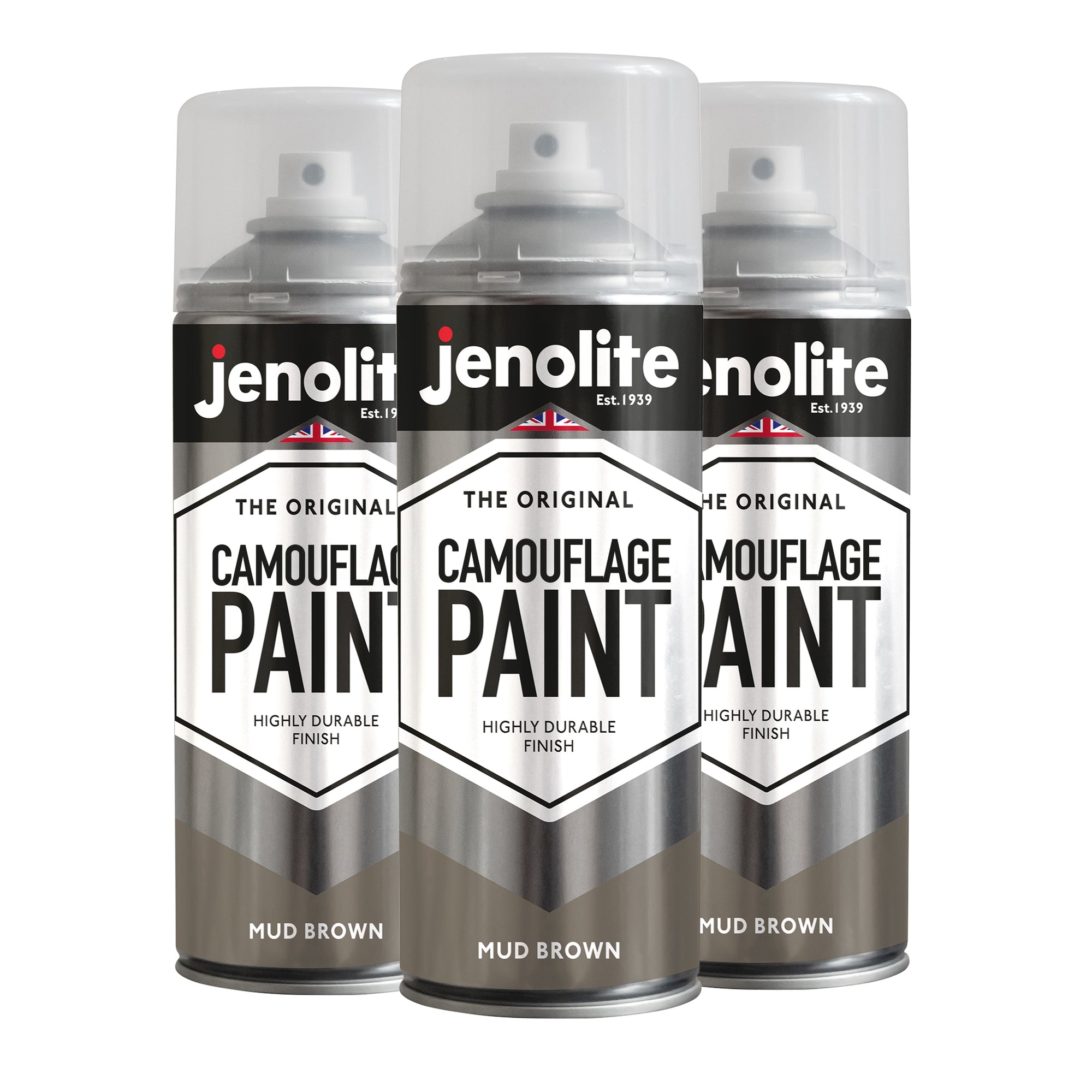JENOLITE Peinture camouflage armée - 400 ml - Idéale pour le modélisme, le paintball, l'airsoft, les véhicules militaires