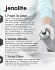 JENOLITE Laque Transparente Haute Température | 650°C+ | 500ml | FINITION CRISTALLINE | Multi-surfaces | Scelle, protège et améliore | Convient pour une utilisation automobile
