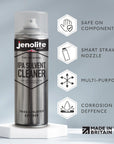 JENOLITE IPA Nettoyant Solvant | 500 ml | Nettoyant de contact isopropanol à séchage rapide, idéal pour les équipements électriques