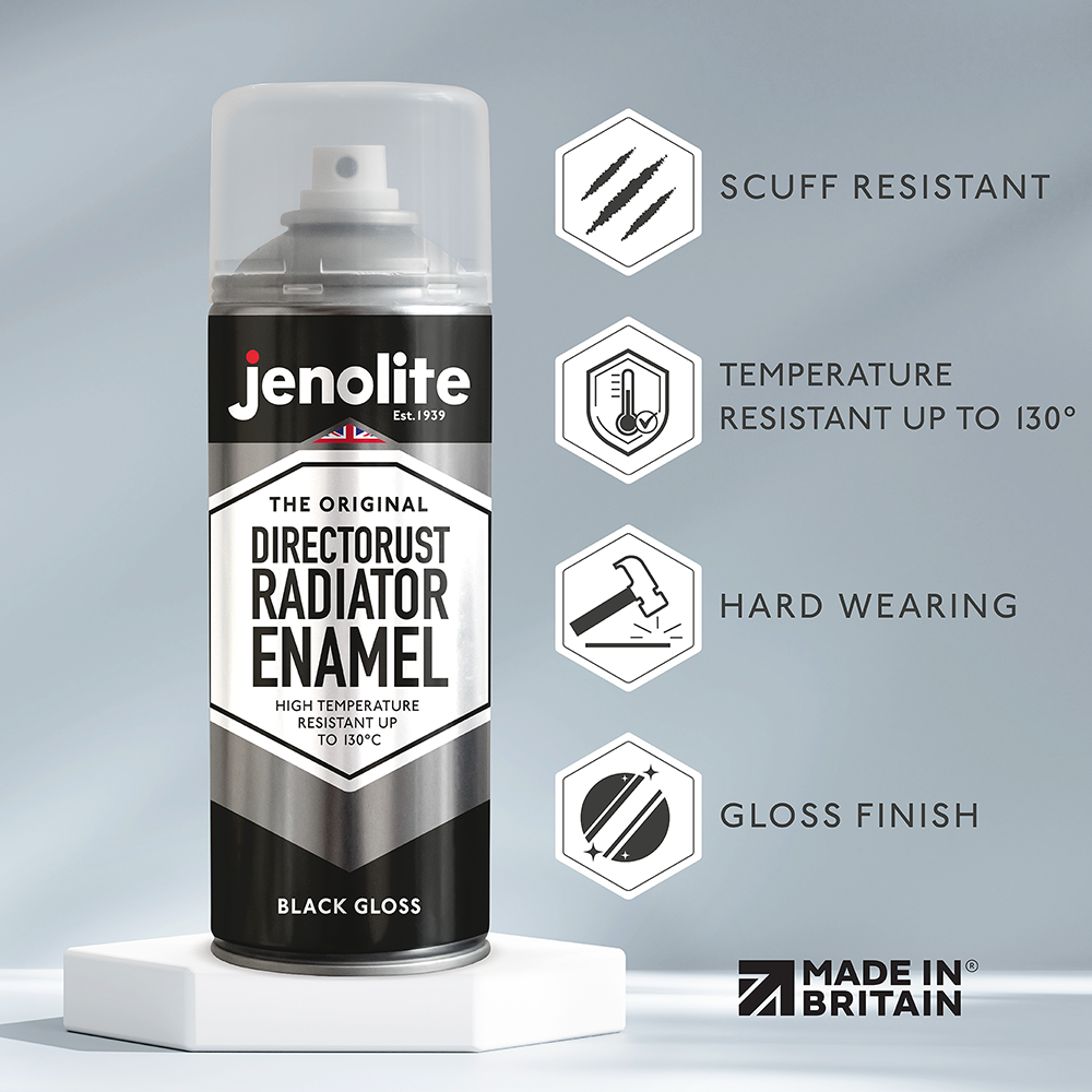DIRECToRUST Radiator Enamel Paint | 400ml Aerosol
