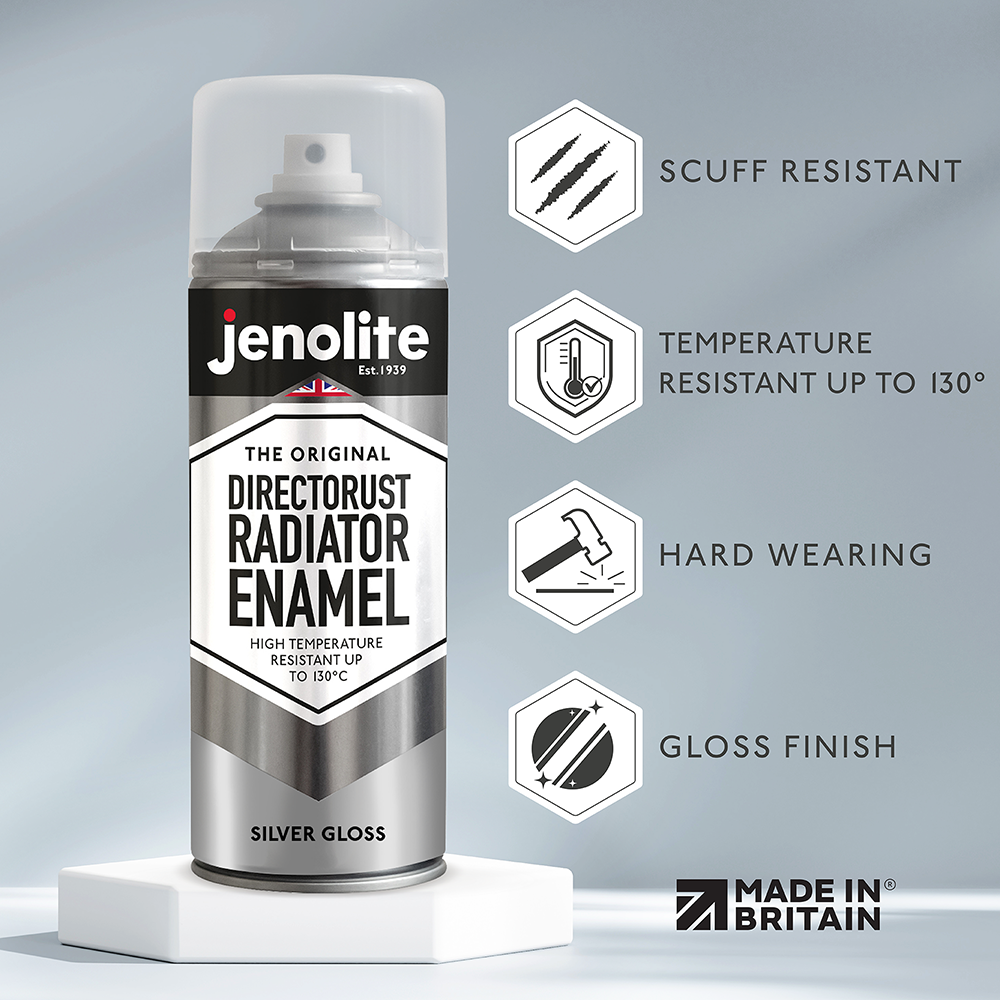DIRECToRUST Radiator Enamel Paint | 400ml Aerosol